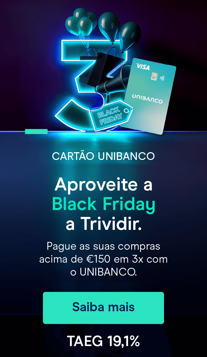 Campanha Trividir compras com o cartão de crédito Unibanco 4T24