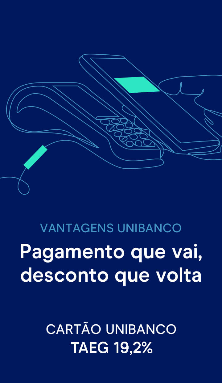 Vantagens Unibanco descontos Cartão de crédito Unibanco